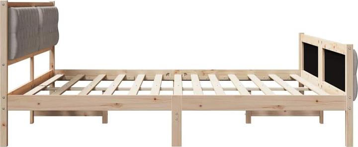 Produktbild vidaXL Modernes Bett (200 x 200 cm)