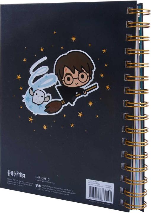 Produktbild Harry Potter Spiral Notebook (Liniert, Harter Einband)