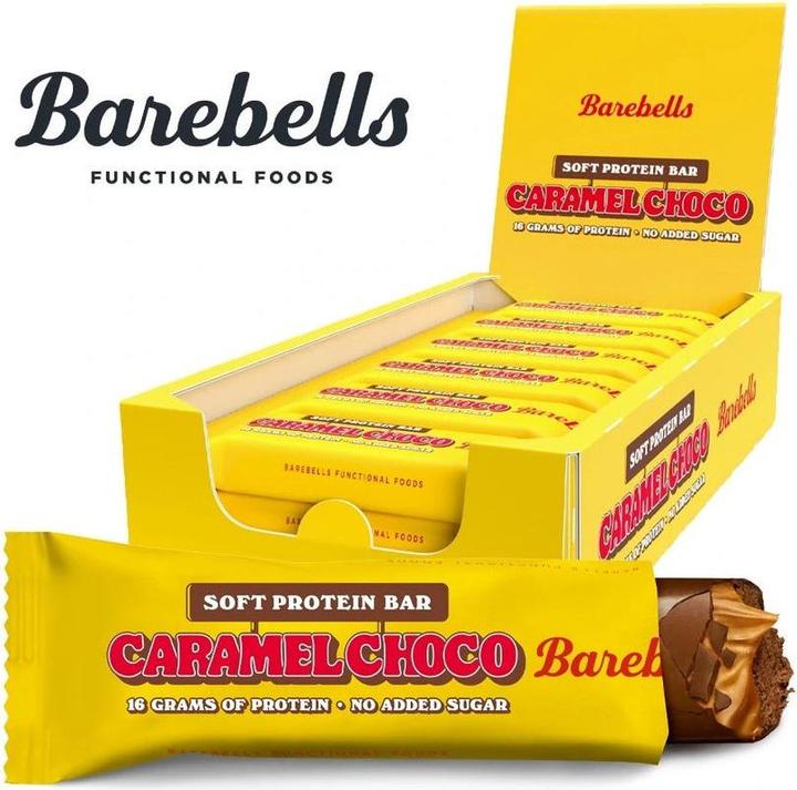 Produktbild Barebells Soft Protein Bar (Caramel Choco, 12 Stk., 660 g)