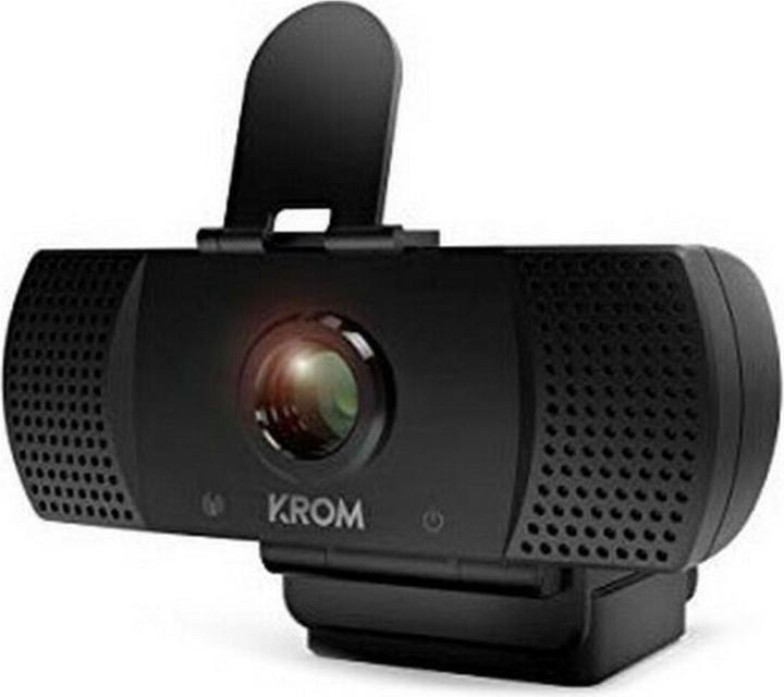 Produktbild Krom Kam Webcam 1920 x 1080 Pixel USB 2.0 Schwarz (NXKAM) (2.10 Mpx)