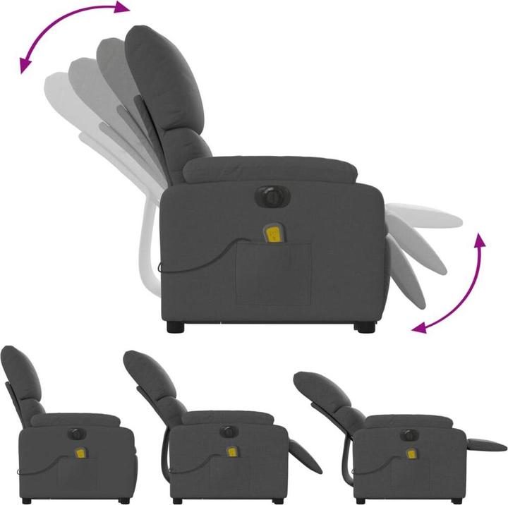 Image du produit vidaXL Massagesessel mit Aufstehhilfe