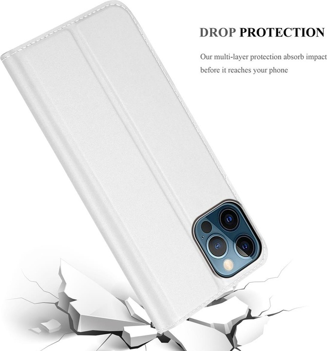 Actual product image Cadorabo Book Classy Style Cover (Realme 12 Pro+, Apple iPhone 12)