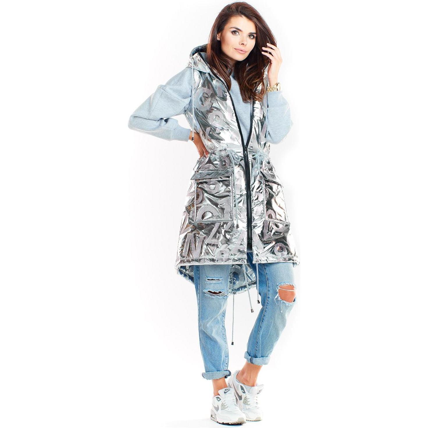 Thumbnail - Awama, Damen, Weste, Weste model, Grau, (S, M)