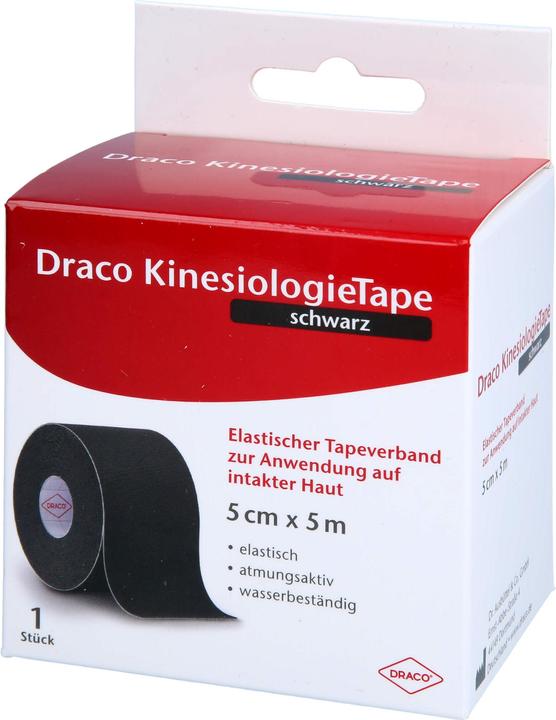 Actual product image Dracco Draco Kinesio Tape Sch 5x5, 1 pc VER (5 m)