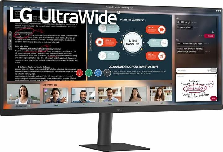 Produktbild LG UltraWide 34U511A-B (2560 x 1080 Pixel, 34")