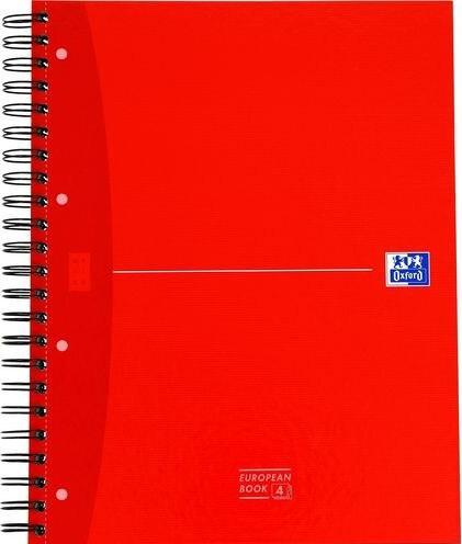 Actual product image Oxford European Book (A4, Lined, Soft cover)