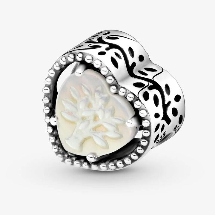 Immagine prodotto Pandora Cuore traforato e ciondolo a forma di albero genealogico (Argento 925)