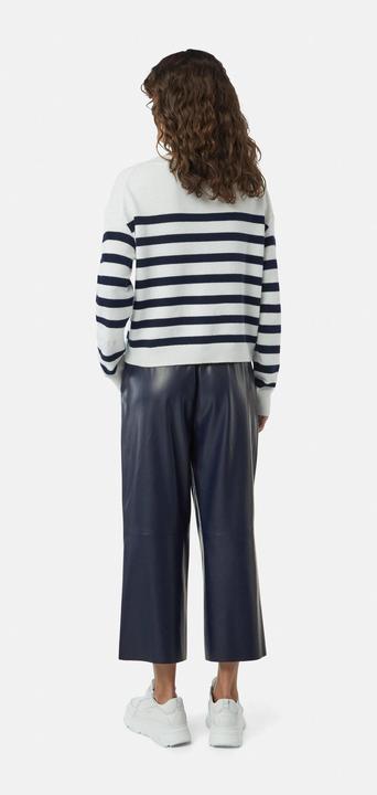 Actual product image Comma Hose Culotte in Leder-Optik mit Elastikbund (34)