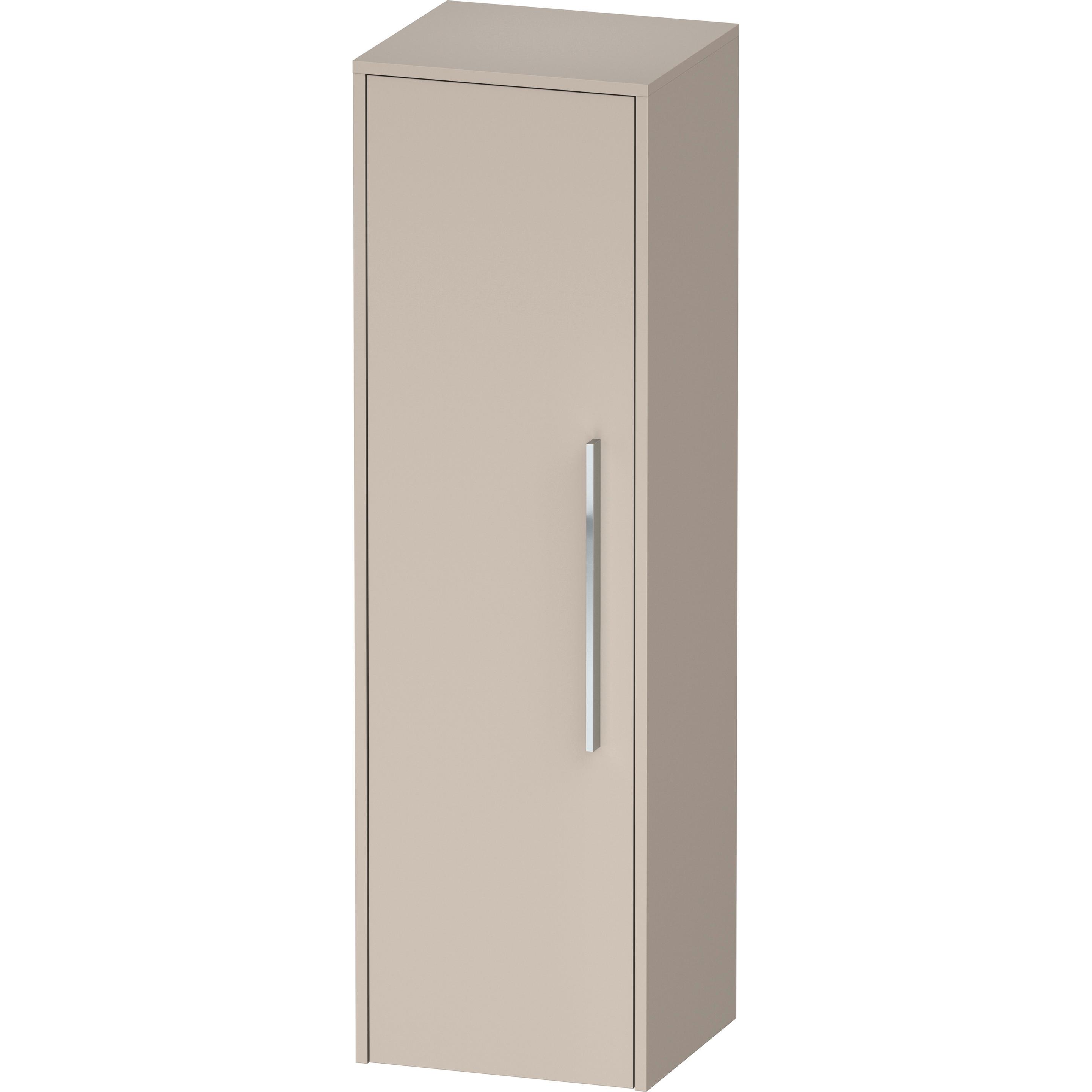 Duravit, Badezimmerschrank, D-Code Halbhochschrank, 1 Tür mit Anschlag links, 400x360x1320mm, mit Griff
