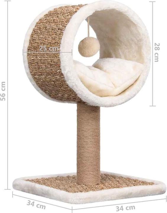 Image du produit vidaXL Kratzbaum (56 cm, Beige)