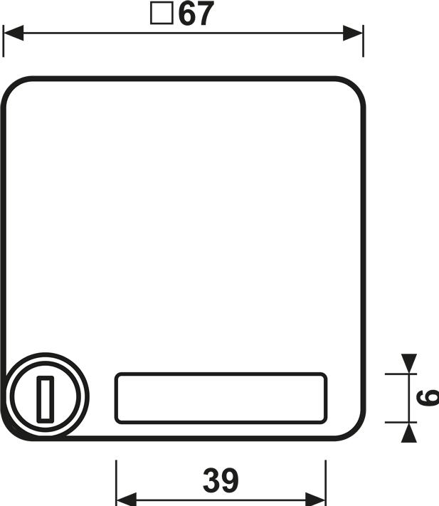 Actual product image JUNG CD590BFKLSLGN