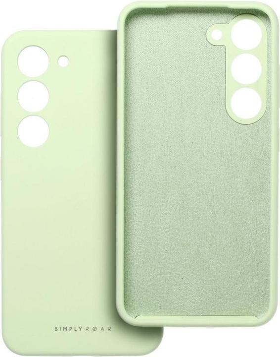 Actual product image Roar Back panel cover case CLOUD SKIN for SAMSUNG A34 5G Light green (Samsung Galaxy A34 5G)