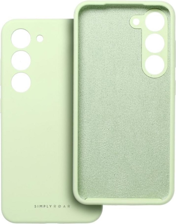Produktbild Roar Back panel cover case CLOUD SKIN for SAMSUNG A55 5G Light green (Samsung Galaxy A55)