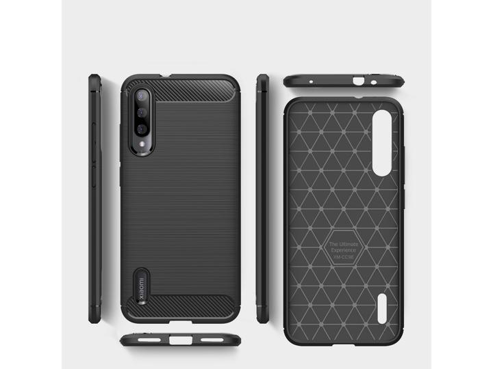 Actual product image Screenguard Xiaomi Mi A3 Hull Carbon Brushed Soft TPU (Mi A3)