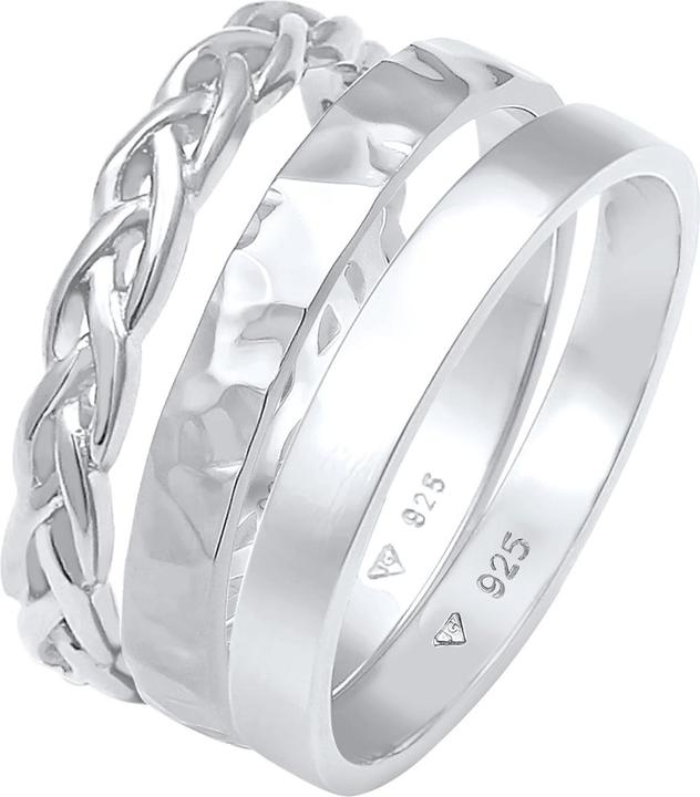 Produktbild Elli Organic, Ring Set (56, 925 Silber)