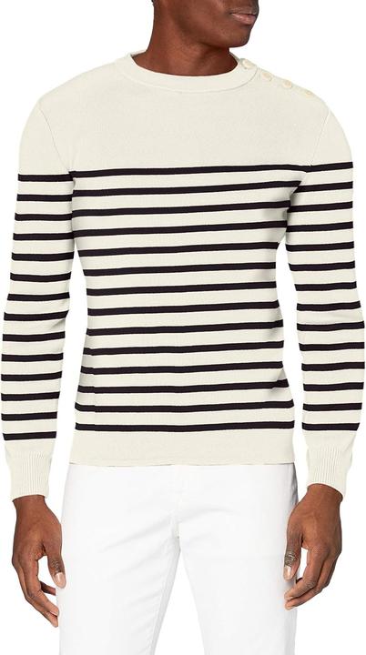 Image du produit Armor Lux Pull Rayé Marine Groix (L)