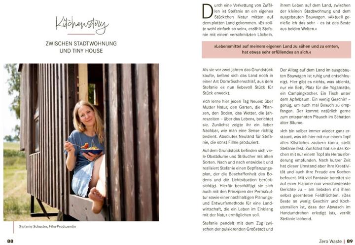 Produktbild Einfach leben, einfach kochen! (Deutsch, Lina Jachmann, Scarlett Werth, 2023)