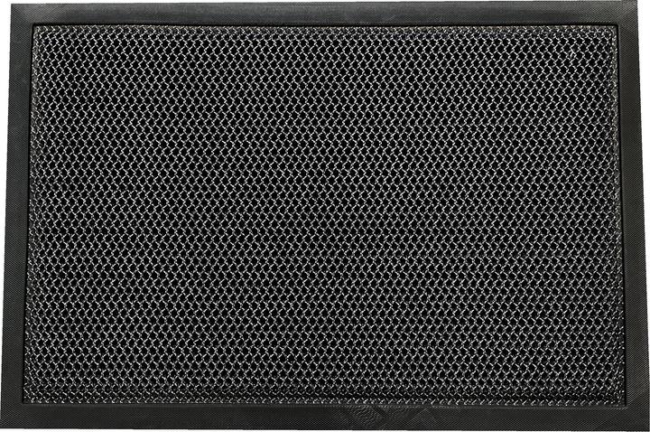 Domoletti Türmatte 3D, schwarz, 80 cm x 120 cm x 1 cm (80 x 120 cm)