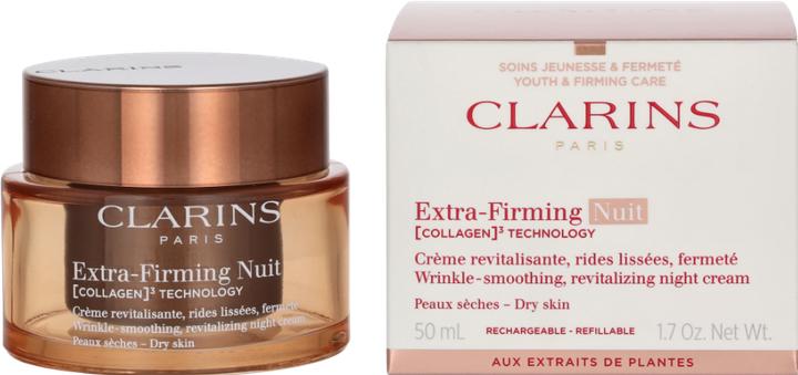 Actual product image Clarins Extra Firming (50 ml, Night cream, Up to SPF 10)