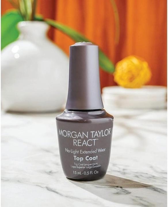Produktbild Morgan Taylor REACT Decklack 15 ml (Farblack, Top Coat)