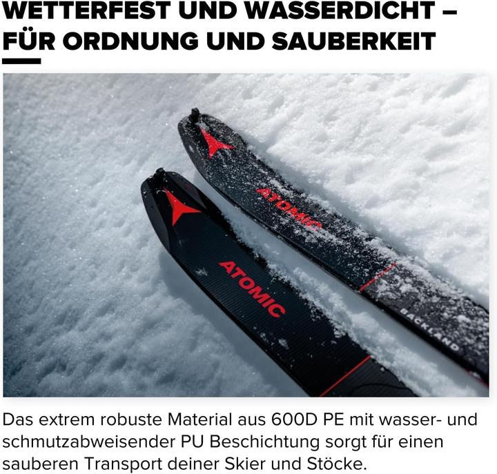 Produktbild Atomic Skisack Schwarz (205 cm)