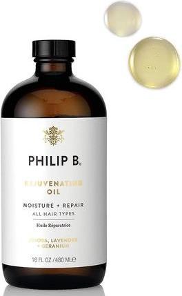 Immagine prodotto Philip B. Olio rigenerante per capelli e cuoio capelluto secchi e danneggiati 480 ml (480 ml, Shampoo liquido)