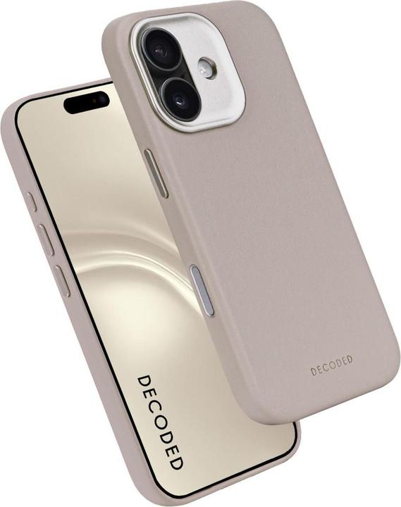 Image du produit Decoded Couverture arrière en cuir (Apple iPhone 17)