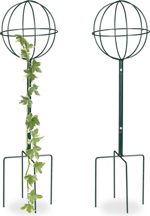 Immagine prodotto Relaxdays Set da graticolati con estremità a sfera (40 cm, 40 cm)