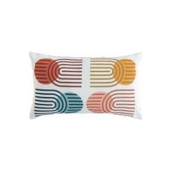 Douceur D'intérieur, Dekokissen, Kissen abnehmbarer Bezug, 30 x 50 cm, Polyester ge (30 x 50 cm)