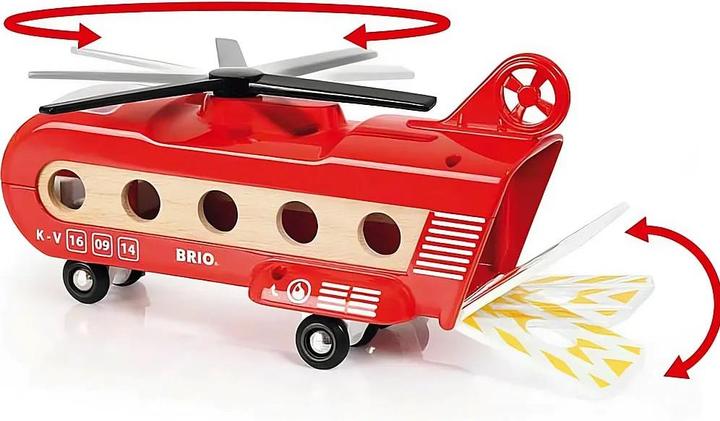 Produktbild Brio Eisenbahn-Transporthubschrauber