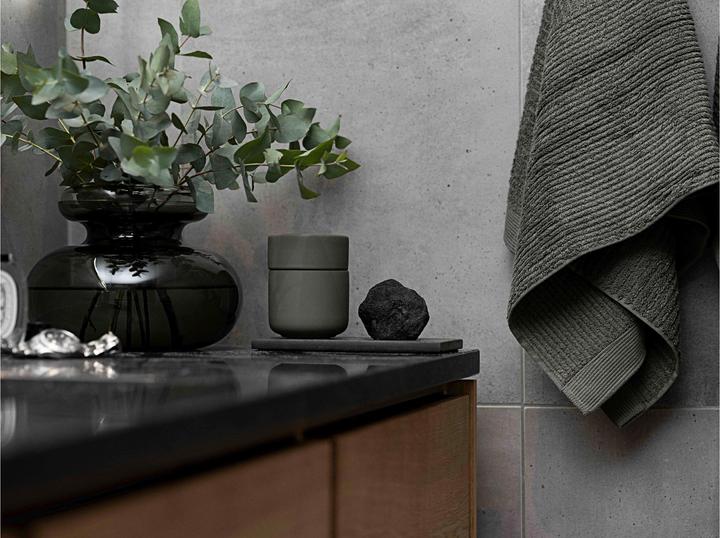 Image du produit Zone Denmark Boîte de rangement Ume vert olive (8.30 cm, 1.30 l, 1x)