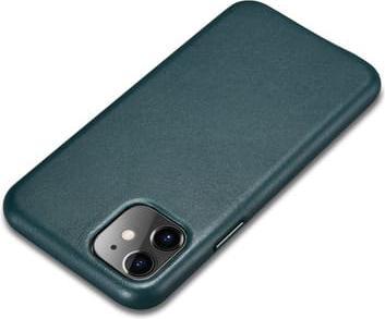 Produktbild iCarer iPhone 11 Pro - Echtleder Olive Grün Backcase (RIX1120-GN) (Apple iPhone 11 Pro)