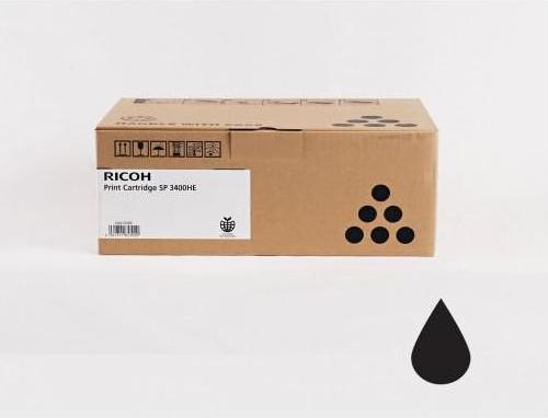 Actual product image RICOH 406523SP3400LC Toner Cartridge 2,500 pages ISO/IEC 19752 Black Aficio SP 3500 (FC)