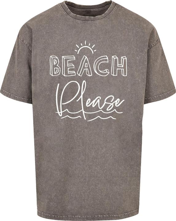 Produktbild Merchcode Beach Please Acid Washed Heavy Oversized Tee - 112821 (XXL)