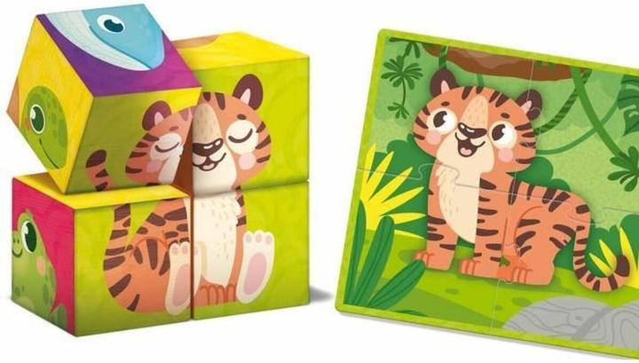 Image du produit Lisciani Montessori Cubes Et Puzzles En Bois