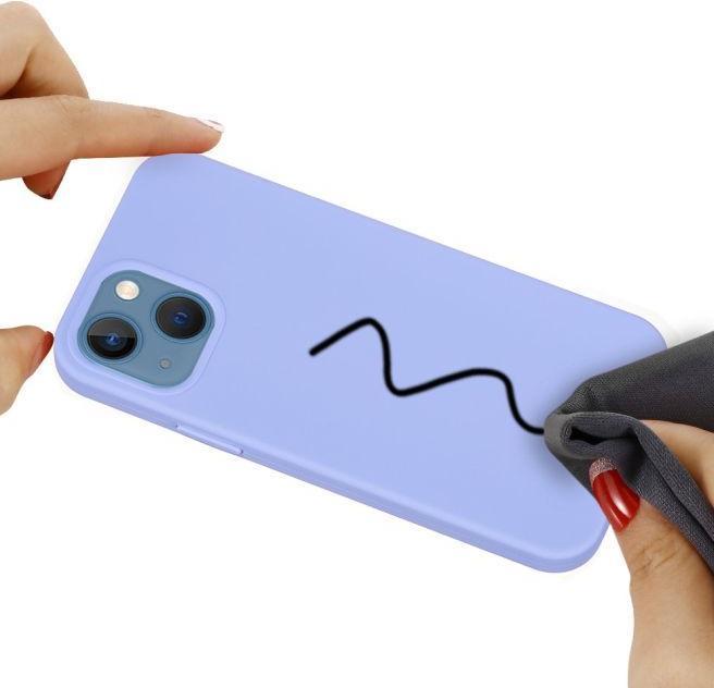 Actual product image MU Classic Liquid Silicone Series (Apple iPhone 15 Plus)