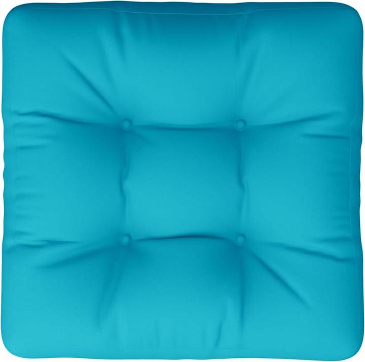 Image du produit Diverse Hardware Coussin pour palette Turquoise 60x61,5x10 cm Tissu Oxford (60 x 10 x 61.5 cm)