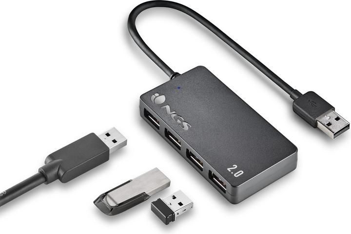 Immagine prodotto NGS Ihub4 minuscolo (USB-A, 4 porte)