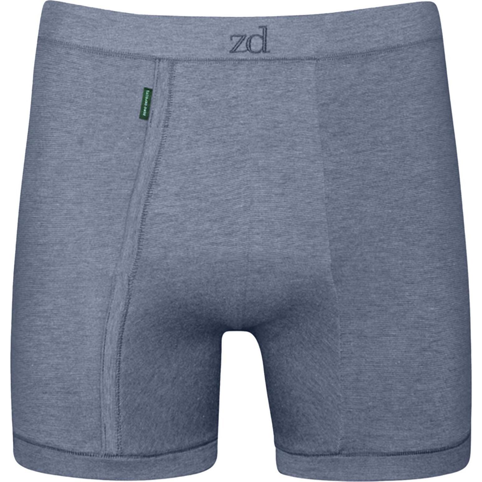 Thumbnail - Zd Zero Defects, Herren, Unterhosen, Boxershort Casual Bequem sitzend, Blau, (3XL, Einzelpack)