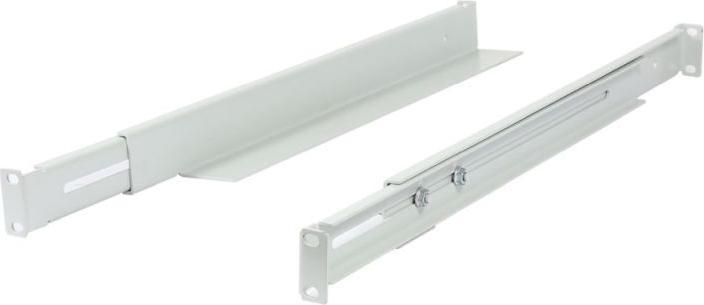 Produktbild Allnet 19"Schrank, zbh. L-Schiene, variabel, L=502-849mm, Lichtgrau, 1 Paar(2Stück)