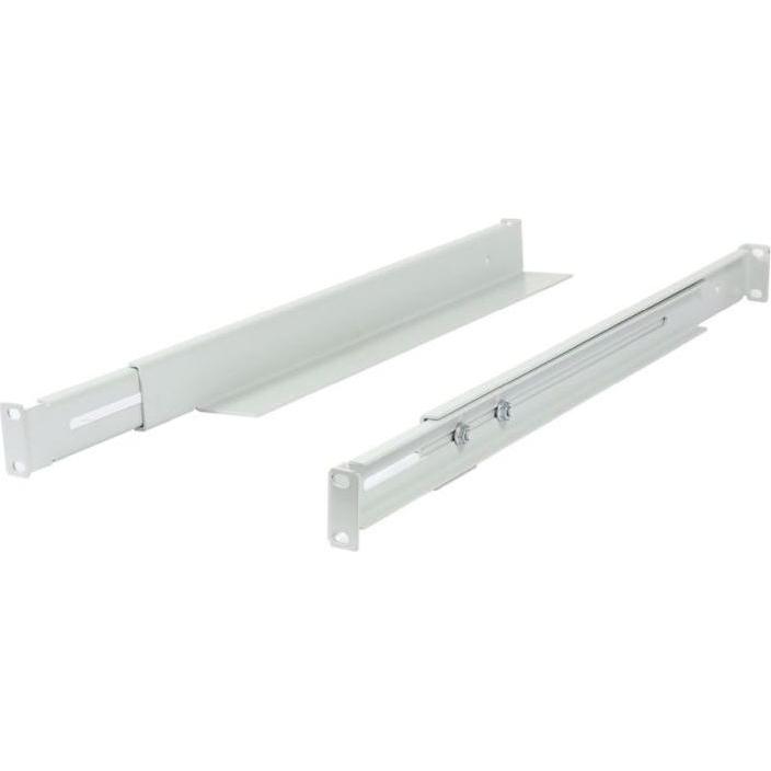 Allnet Contenitore da 19", zbh. Binario a L, variabile, L=502-849mm, grigio chiaro, 1 coppia(2pz) (Rack da 19 pollici), Armadio rack, Grigio