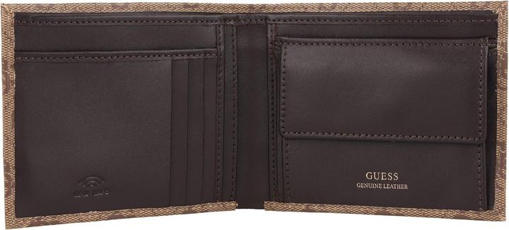 Actual product image Guess Mito wallet RFID protection leather 12 cm