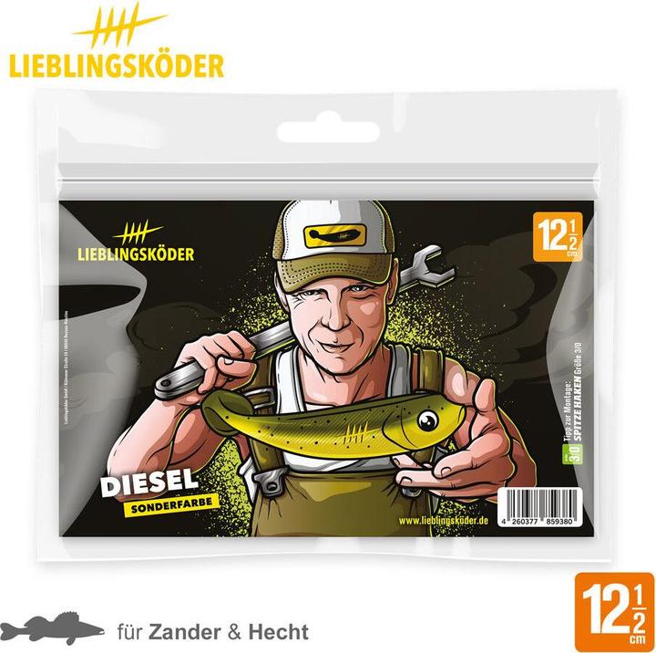 Immagine prodotto Lieblingsköder Colori speciali 2020 Bandit, Bobby, Magic, Diesel (12.50 cm)