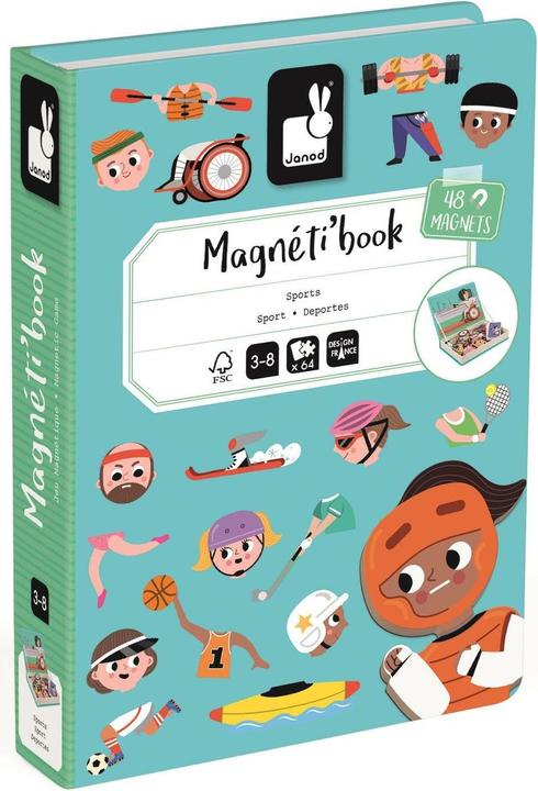 Sophie la girafe Magnetbuch Sports (3 - 6 Jahre)