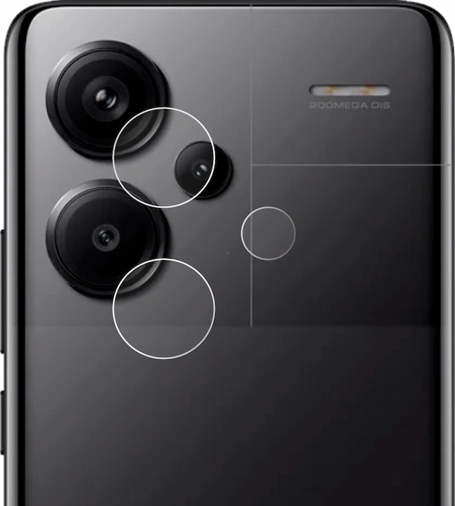 Actual product image upscreen Scratch Shield Protector (1 Piece, Xiaomi Redmi Note 13 Pro 5G)
