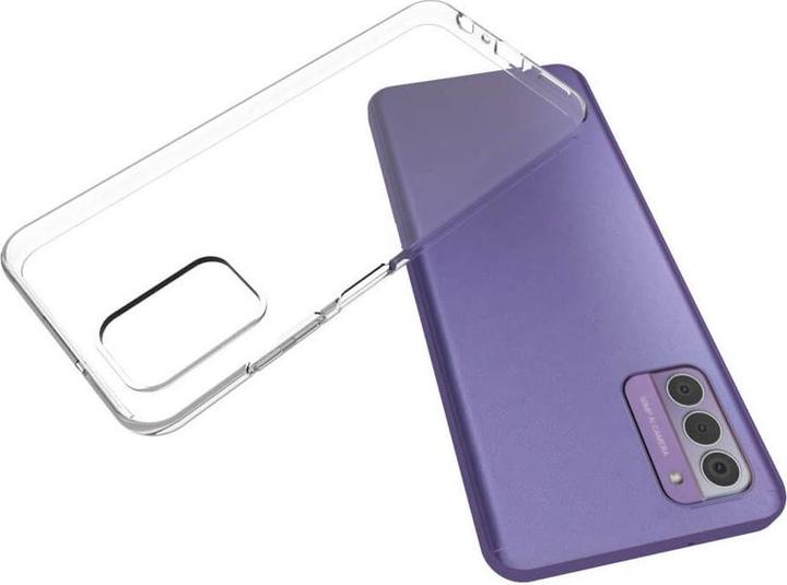 Actual product image Cover-Discount Nokia G42 - Silicone rubber case transparent (Nokia G42)