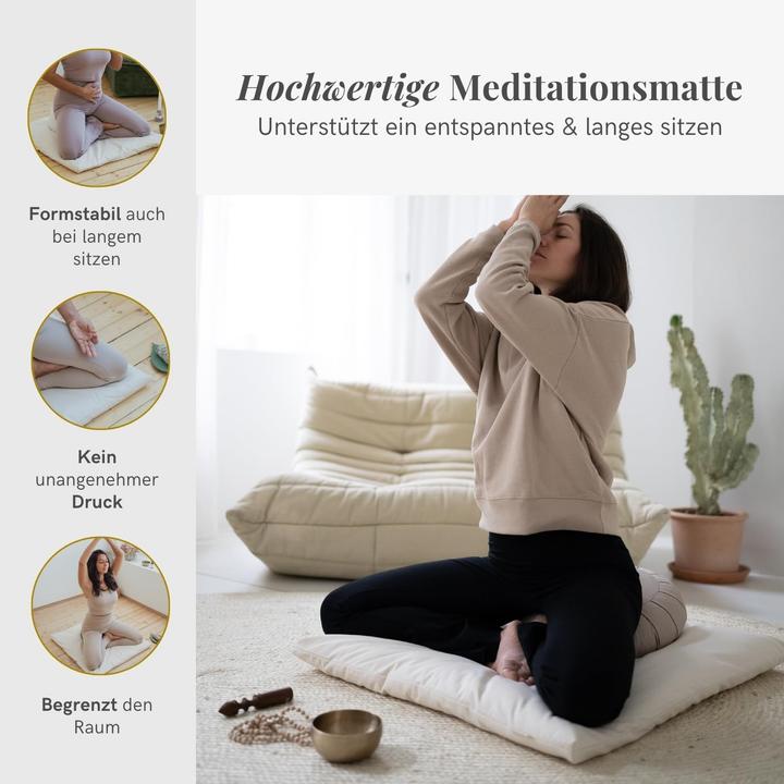 Immagine prodotto Lotuscrafts Meditationsmatte Zabuton (4 cm)