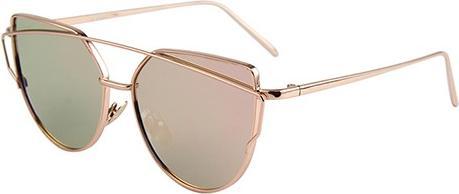 Actual product image Bekos Cat eye sunglasses with double frame