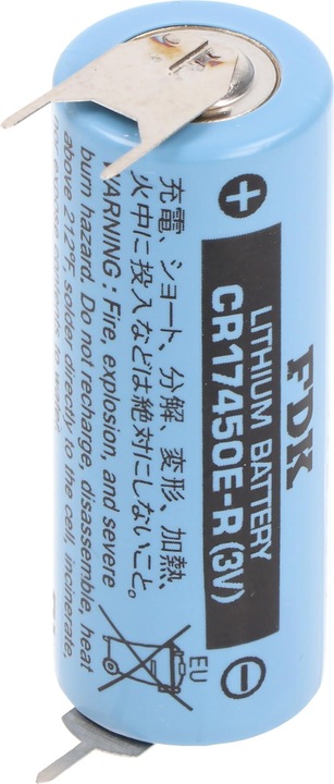 Produktbild FDK Sanyo Lithium Batterie CR17450E-R Size A, ++- (1 Stk., CR17450, 2400 mAh)