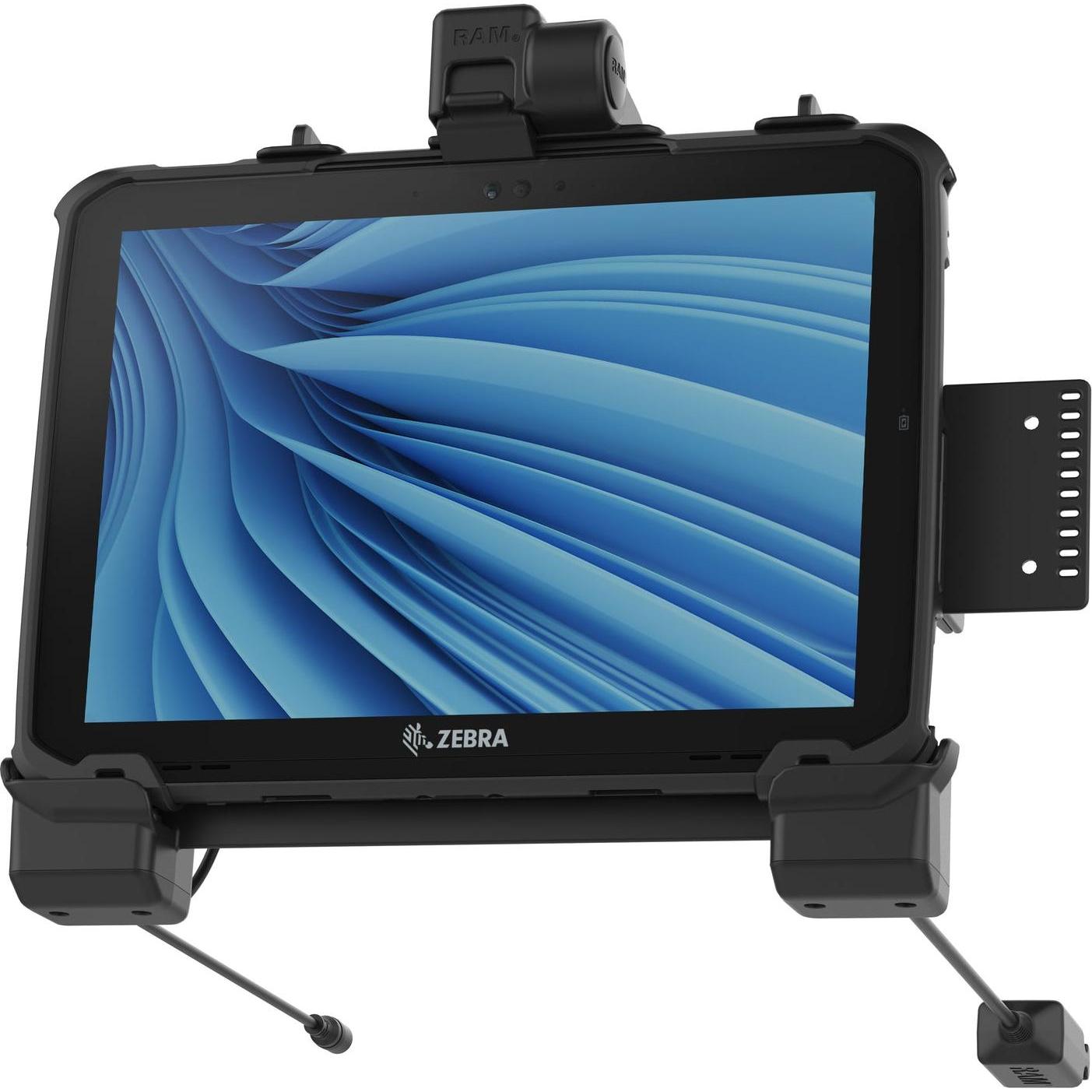 RAM Mounts RAM Power + Dual Data Cradle, Tablet Halterung, Schwarz